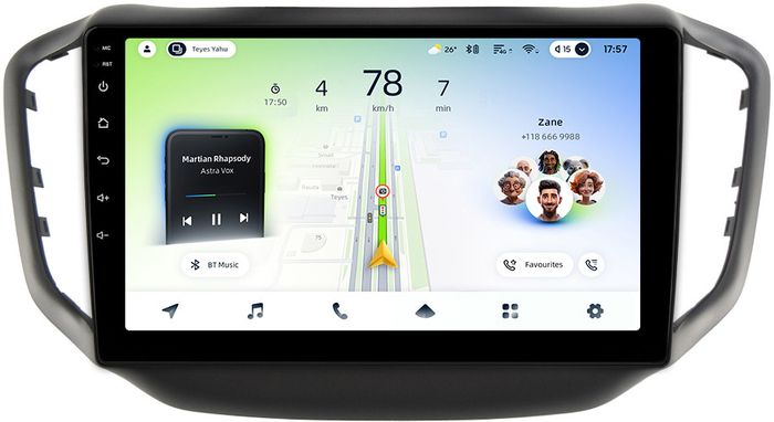 Магнитола для Chery Tiggo 5 2014-2020 - Teyes CC4L-DTS монитор 10.1" IPS, Android 14, Быстрая, Snapdragon 662, CarPlay, 4G SIM-слот