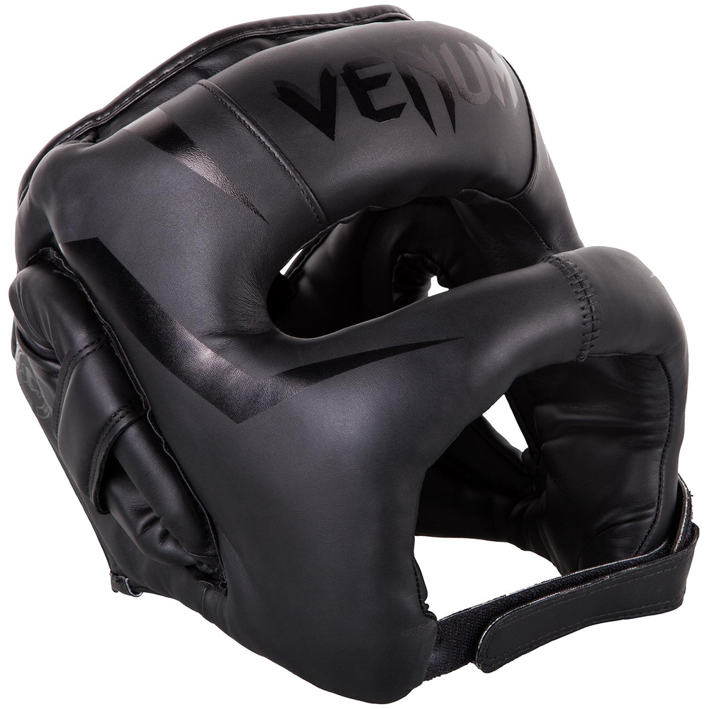 Шлем боксерский Venum Elite Iron Neo Black