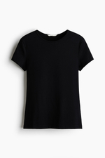 Облегающая футболка из хлопка Supima® - H&M