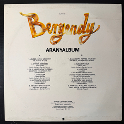 Виниловая пластинка Bergendy – Aranyalbum LP