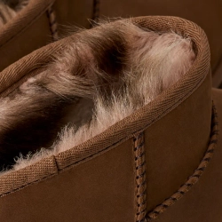 UGG Угги Classic Ultra Mini, темно-каштановый