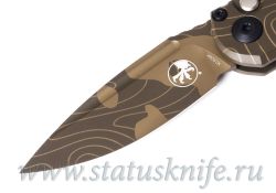 Нож Microtech LUDT 1135S-1TPBNCS-Z4 Topographic Badlandsфотография - 2