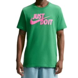 Теннисная футболка Nike Sportswear Just Do It - classic green