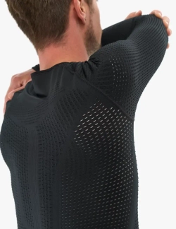 Футболка с длинным рукавом мужская On/Off Base Layer LS Top M black
