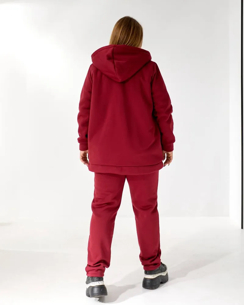 Костюм с мехом УК-5478-1 Фабрика Моды
