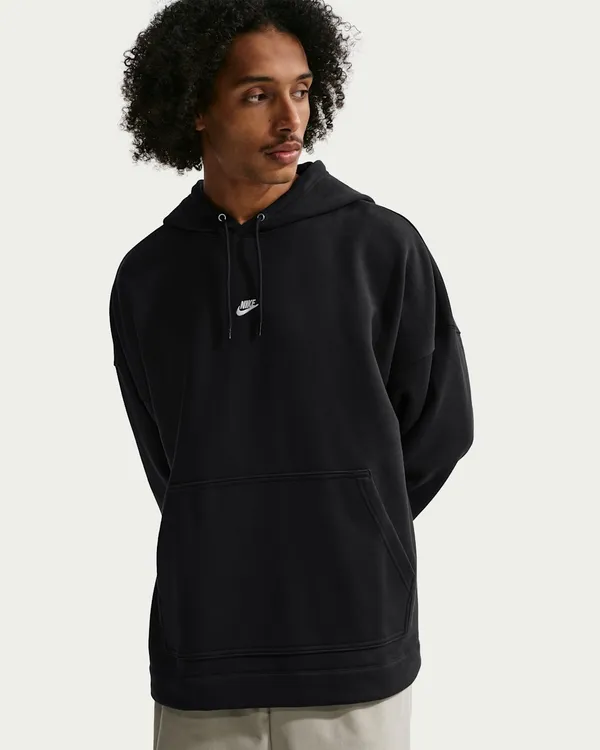 Толстовка мужская NIKE M NK CLUB FT OS PO HOODIE