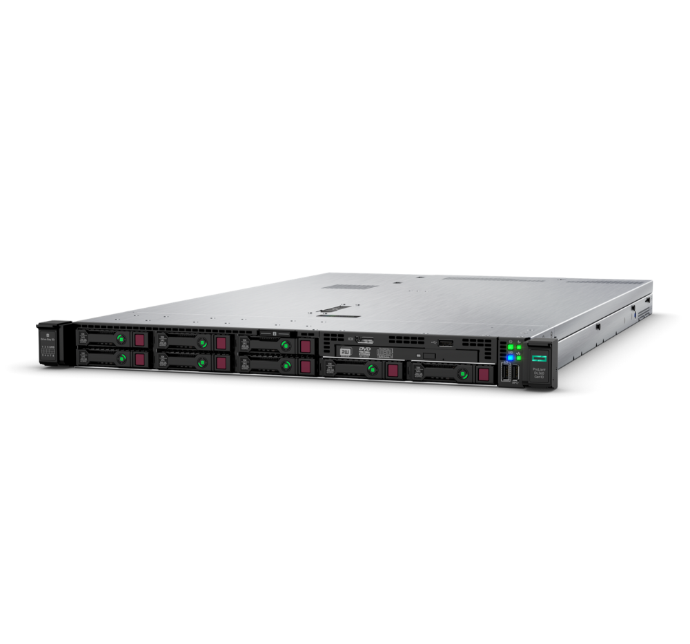 Стоечный сервер - HP Enterprise ProLiant DL360  Gen10, 1U, 8x 2.5“, 1x Xeon[5217] 8 Cores, 32Gb, P19176-B21