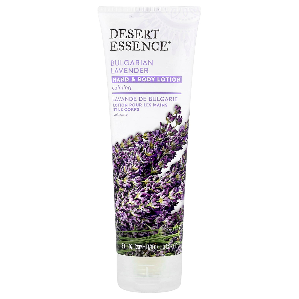Desert Essence, лосьон для рук и тела, болгарская лаванда, 237 мл (8 жидк. унций)