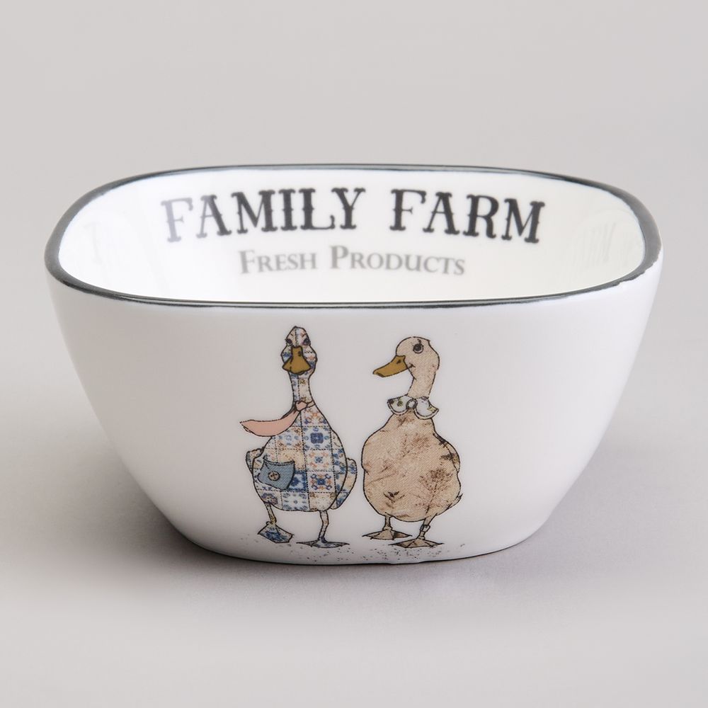 НАБОР САЛАТНИКОВ НА ДЕРЕВ. ПОДСТАВКЕ LEFARD "FAMILY FARM" 5 ПР. 30*19*6,7 СМ 160 МЛ (КОР=8НАБ.)