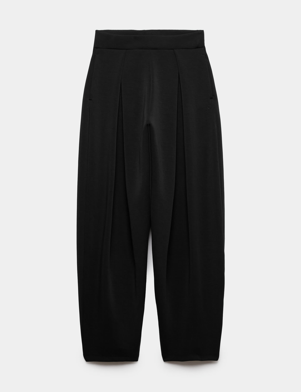 Складчатые брюки-бочонки до щиколотки - Marks & Spencer