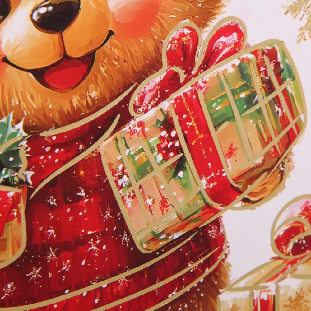 Пакет подарочный «Honey Bear» 26*32*10 см, микс