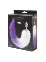Анальная Пробка с Хвостом Diamond Galaxy Purple 4019-03lola