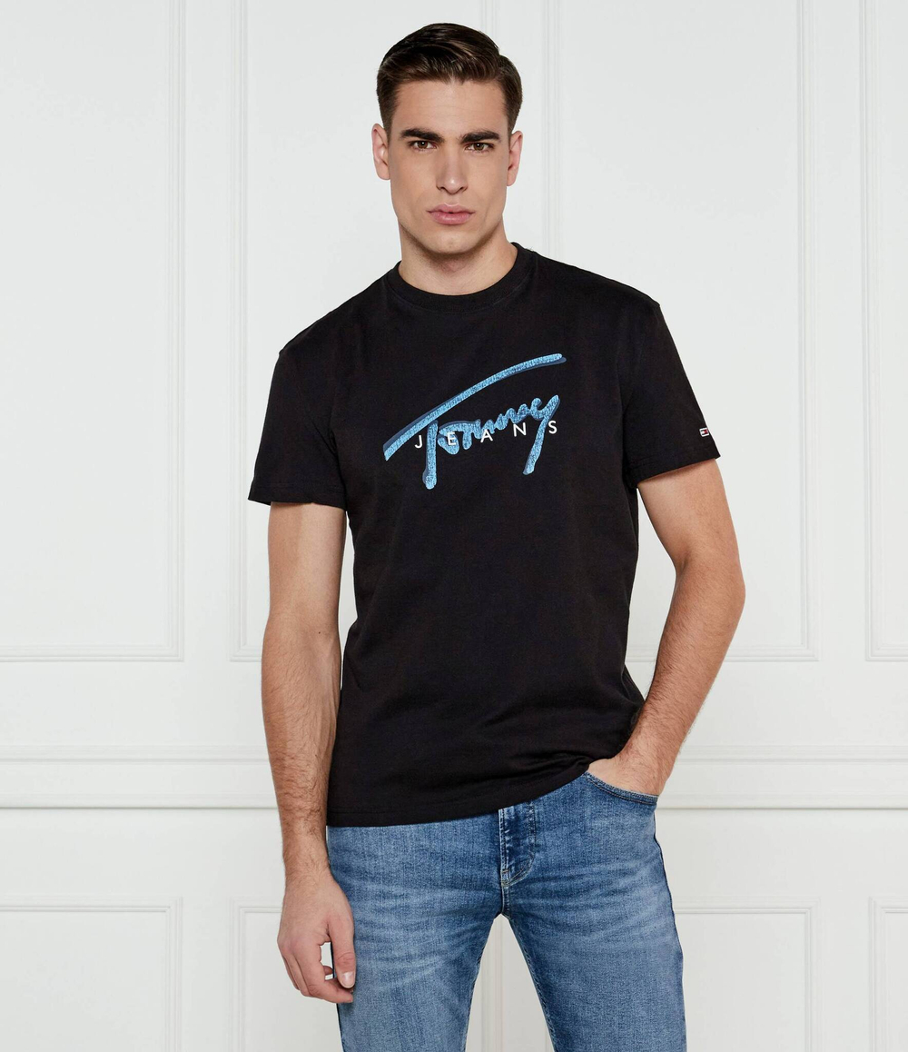 Футболка Tommy Jeans - черный(DM0DM21109)