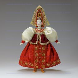 Кукла в костюме русского Севера