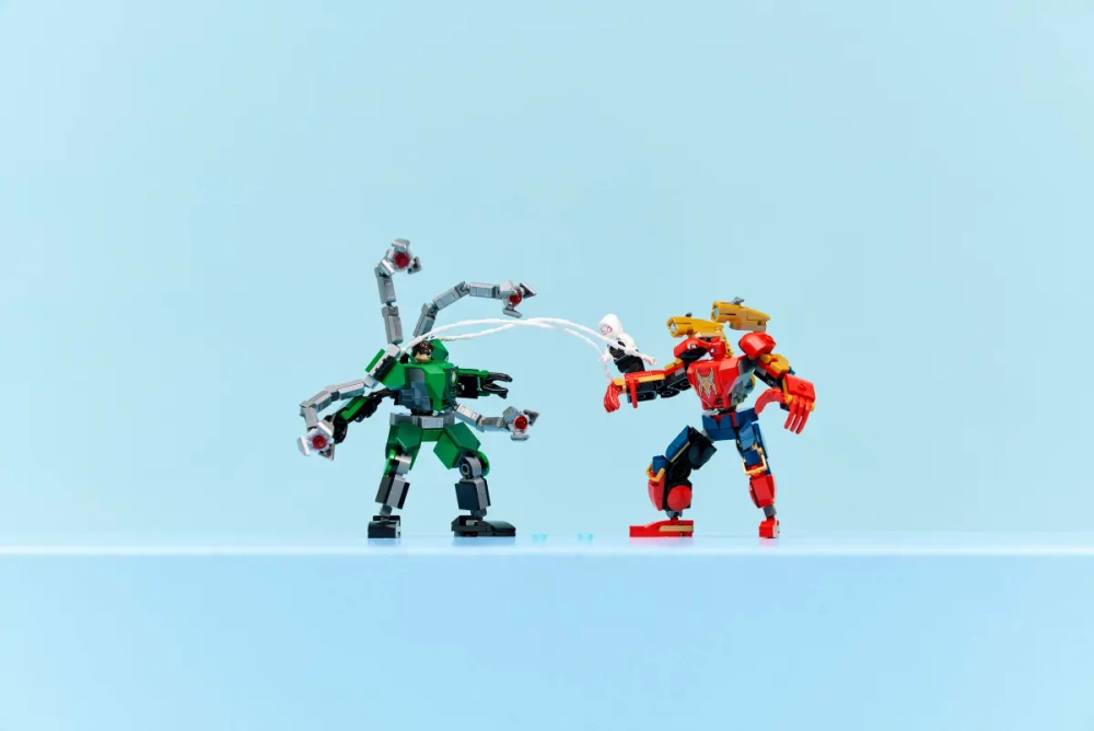 Конструктор LEGO Marvel 76338 Mech Battle: Spider-Man vs. Doc Ock