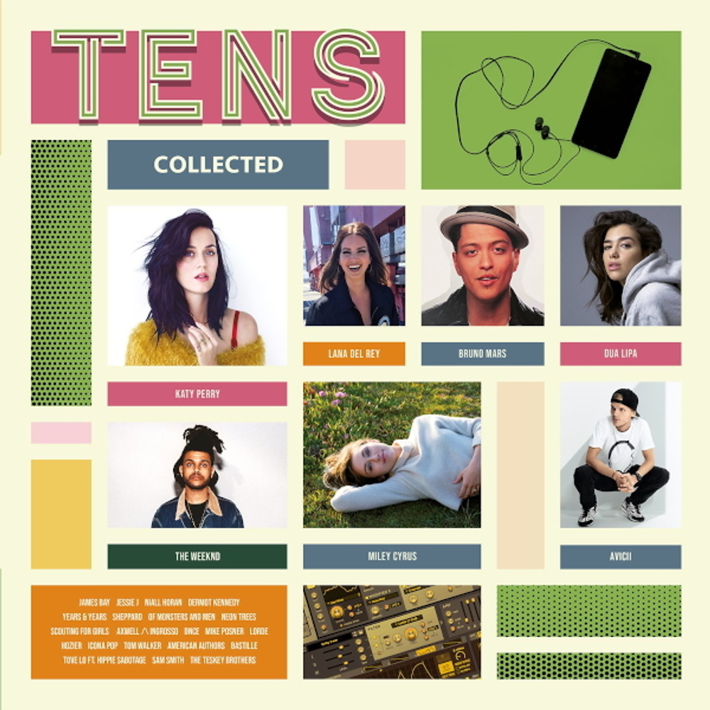 Сборник / Tens Collected (Coloured Vinyl)(2LP)