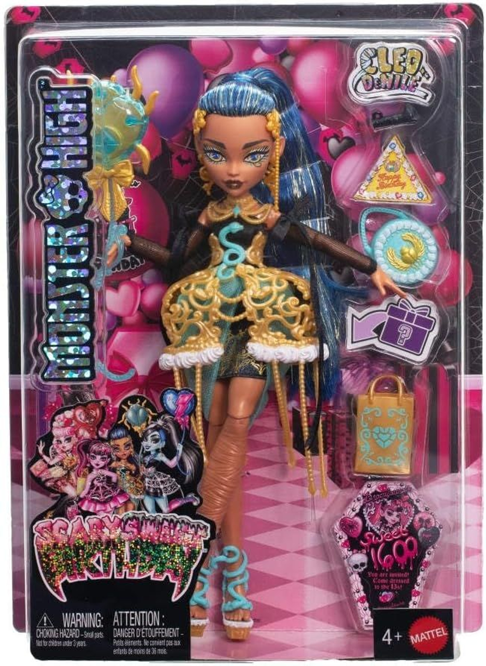 Кукла Monster high Клео де Нил Scary Sweet Birthday