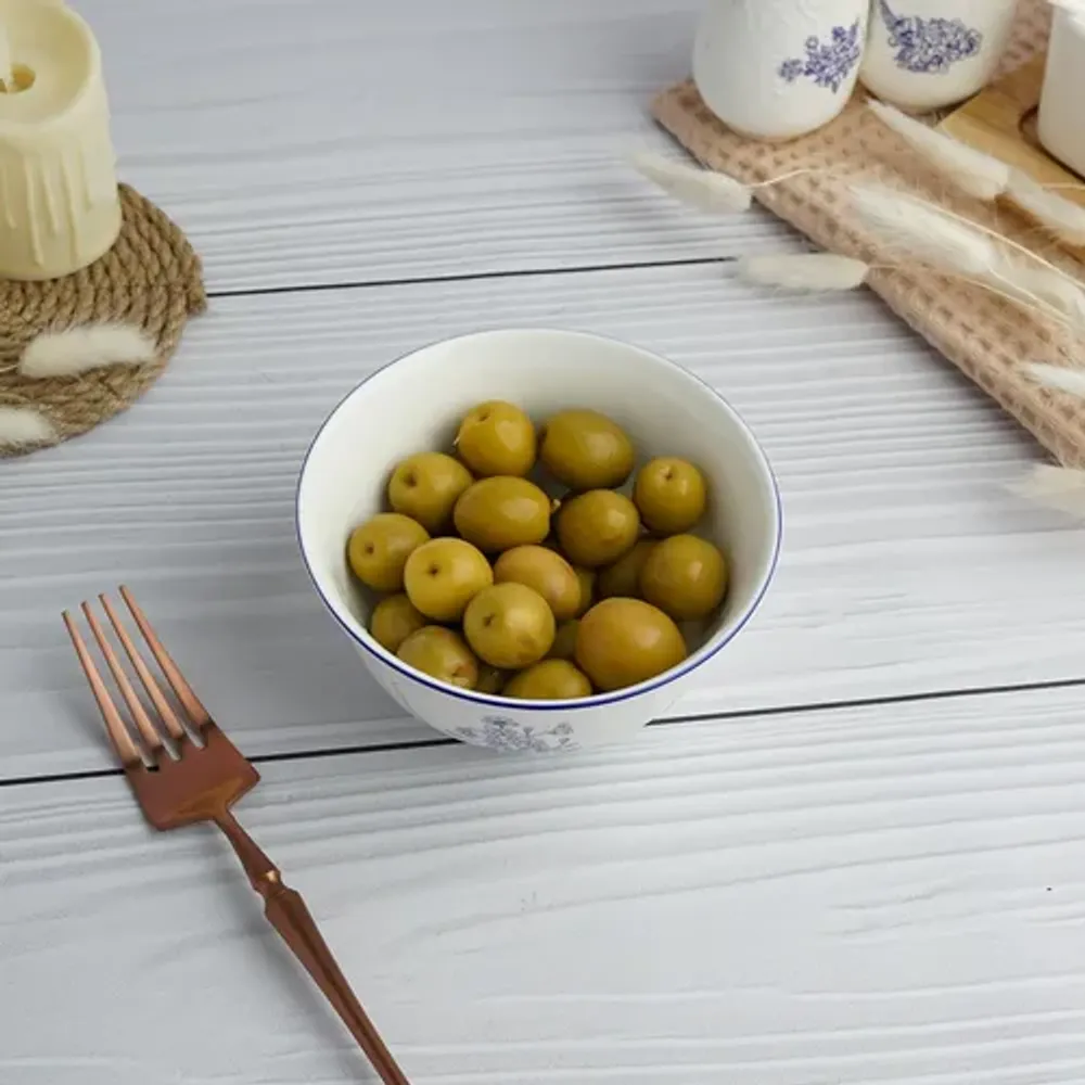 Салатник 300 мл d 12 см h6 см емкость для закусок Sea Flower P.L. Proff Cuisine [6]