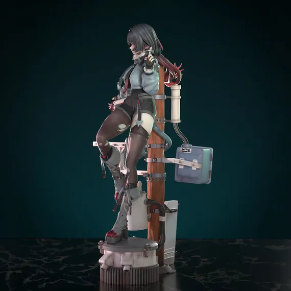 Jane Doe diorama - Zenless Zone Zero