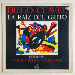 Винтажная виниловая пластинка LP Diego Clavel La Raiz Del Grito (Japan 1974) (Promo)
