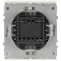 Переключатель ЭРА Arktik 16-1106-01 двойной 10АХ-250В белый | Эра Arktik