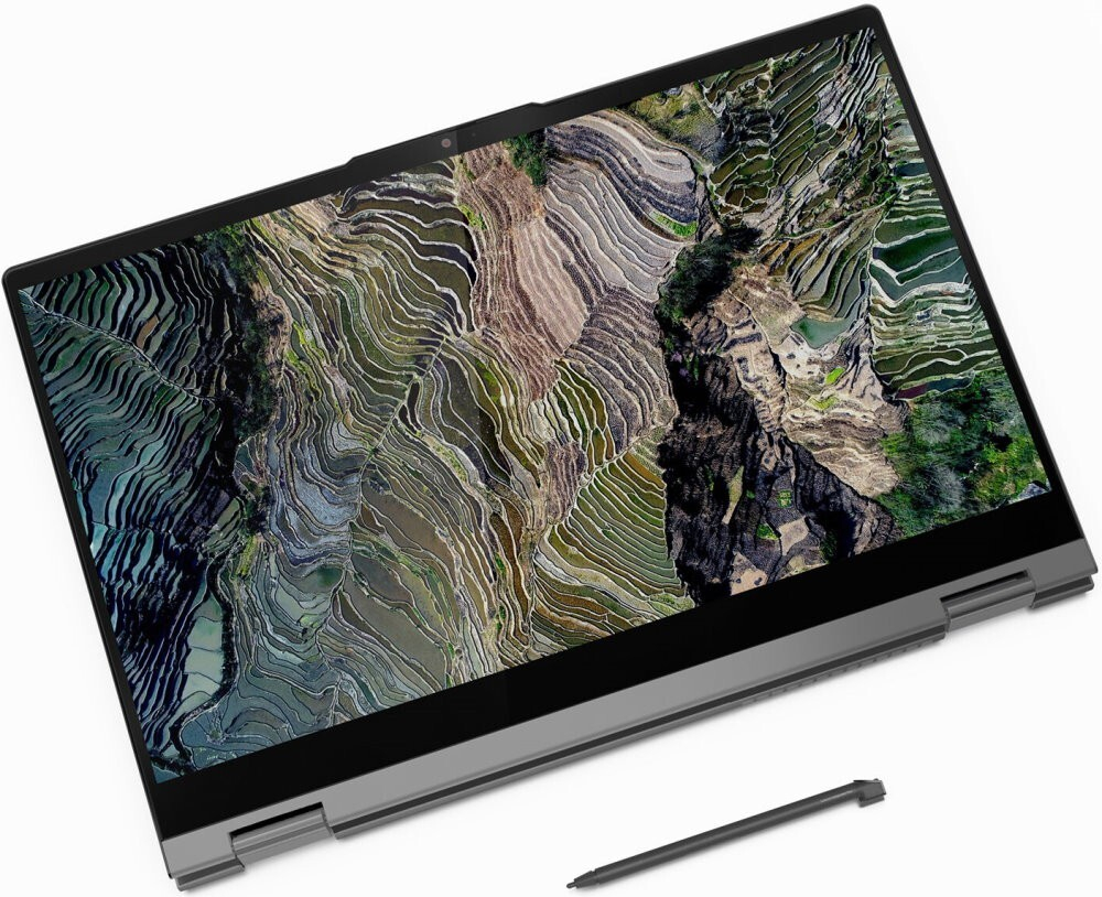 Ноутбук Lenovo ThinkBook 14s Yoga ITL (20WE0030RU) 14.0; FHD Touch GL i5-1135G7/8Gb/512Gb SSD/Iris Xe Graphics/NO OS/Mineral grey
