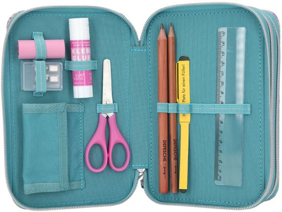 TOPModel Triple Pencil Case DRAGON LOVE