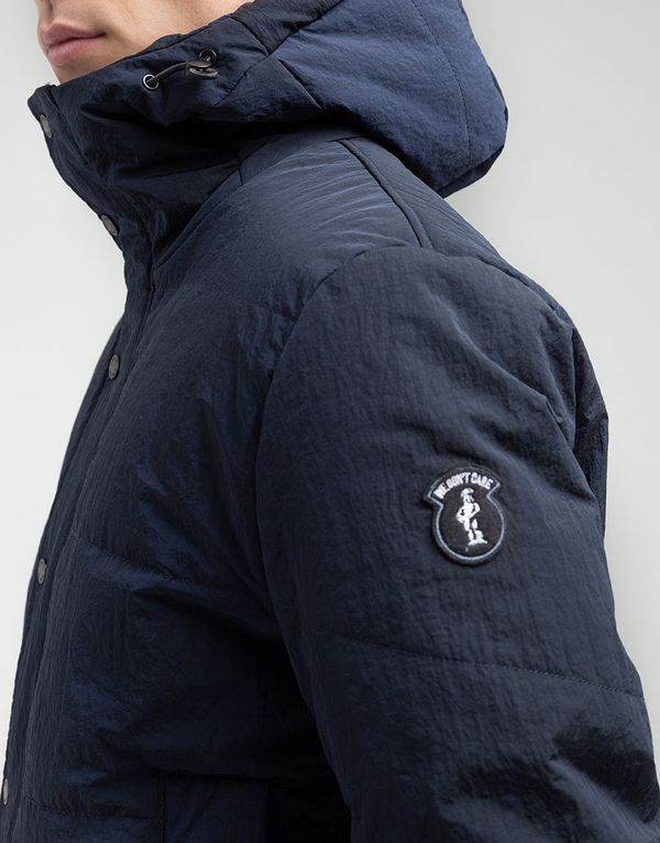 Куртка We Don’t Care Short Puffer Jacket Navy - фото 7