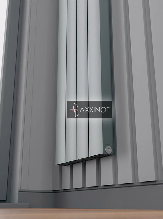 Axxinot Barkas V 400 - алюминиевый радиатор высотой 430 мм