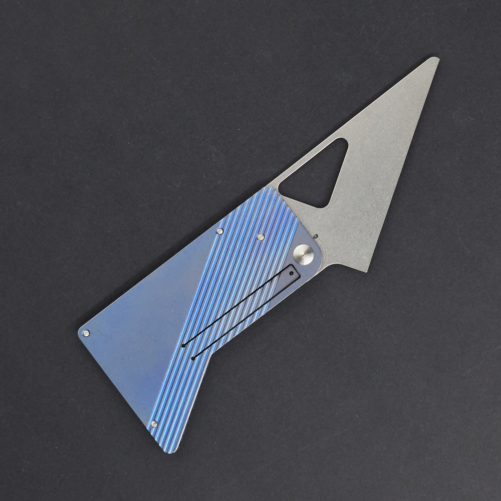 Нож складной Daggerr Cardkhife Blue Titan VG10