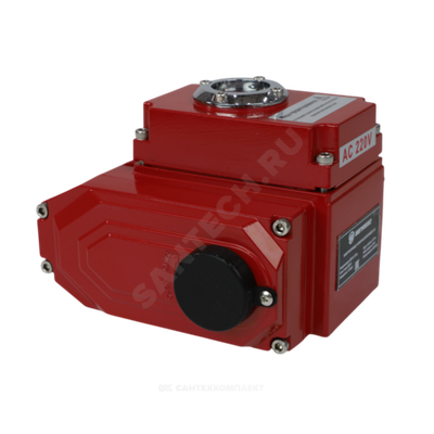 Электропривод четвертьоборотный QB-050 F05/F07 11х11/9х9 квадрат 220В IP67 Benarmo