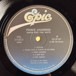 Винтажная виниловая пластинка LP Adam And The Ants Prince Charming (Japan 1981) (Obi)