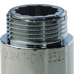 Удлинитель STOUT хромированный 3/4"x60 мм ВР/НР