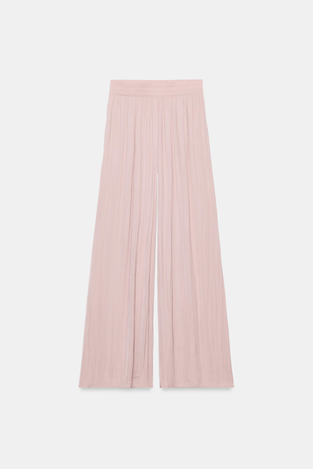 ШИРОКИЕ СТРУЯЩИЕСЯ БРЮКИ — ZARA