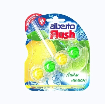 Чистящее средство для унитаза Flush с ароматом «Лимон и лайм» 1шт
