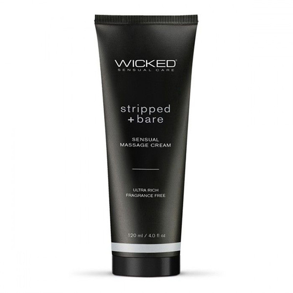 Массажный легкий крем Wicked Stripped plus Bare 120мл