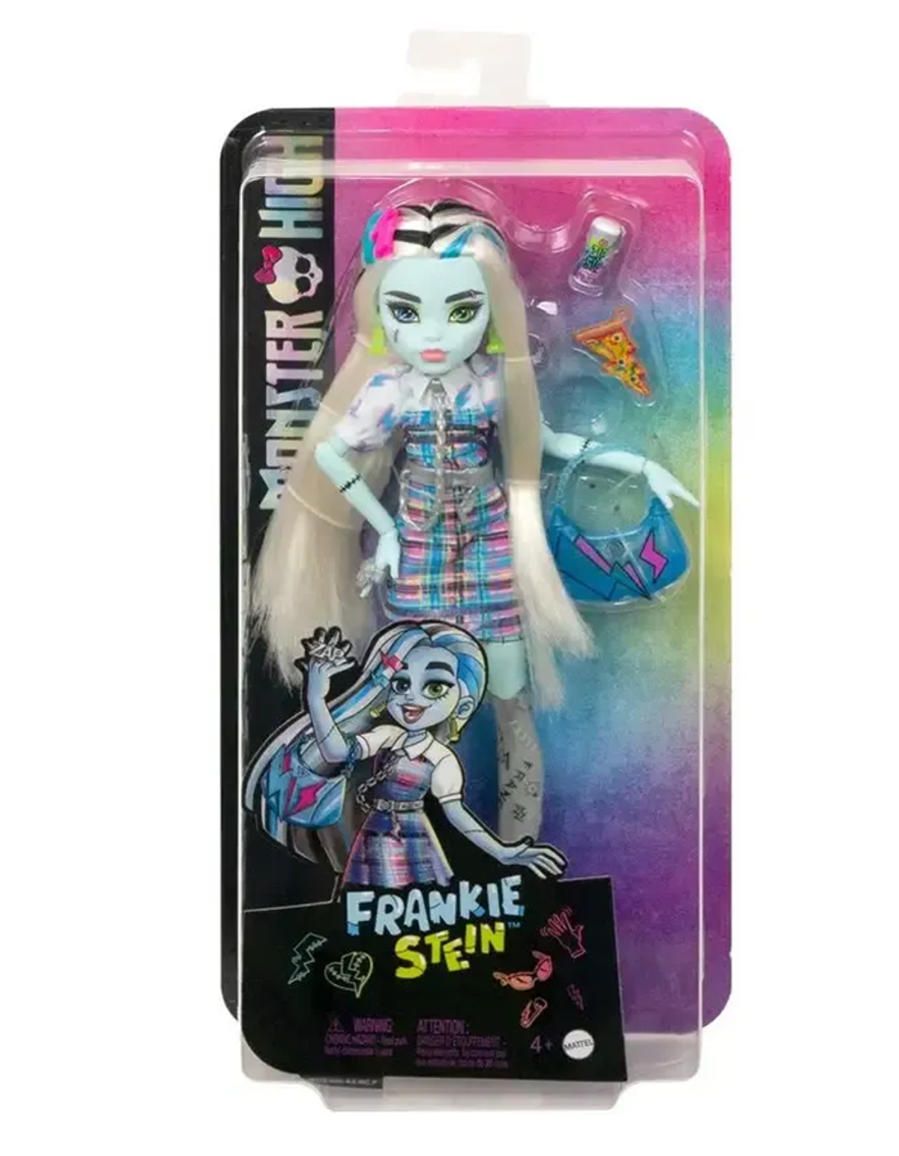 Кукла Монстер Хай Фрэнки Штэйн 3 поколение Monster High Frankie Stein hky73 g3 базовая (6+)