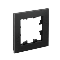 Рамка металлическая на 1 пост Systeme Electric AtlasDesign Nature Оникс ATN312301