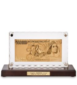 Gold Leaf HB-054 «Банкнота 500 000 ITL (лира) Италия»