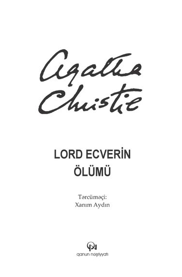 Lord Ecverin ölümü