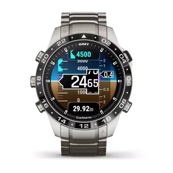Люксовые мультиспортивные часы Garmin MARQ Aviator Gen 2 (010-02648-00)