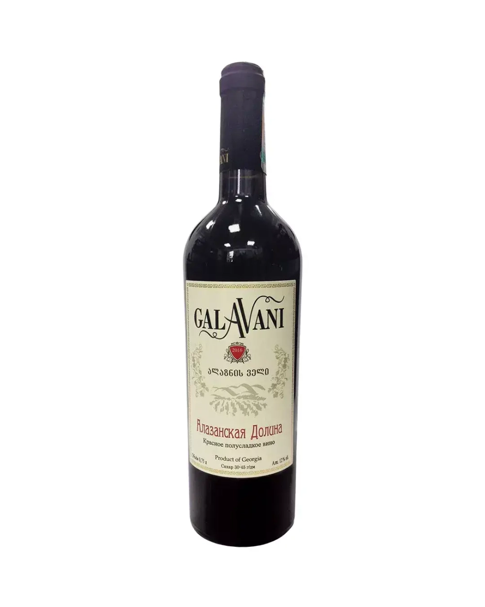 Galavani Алазанская долина красное 0.75 л.