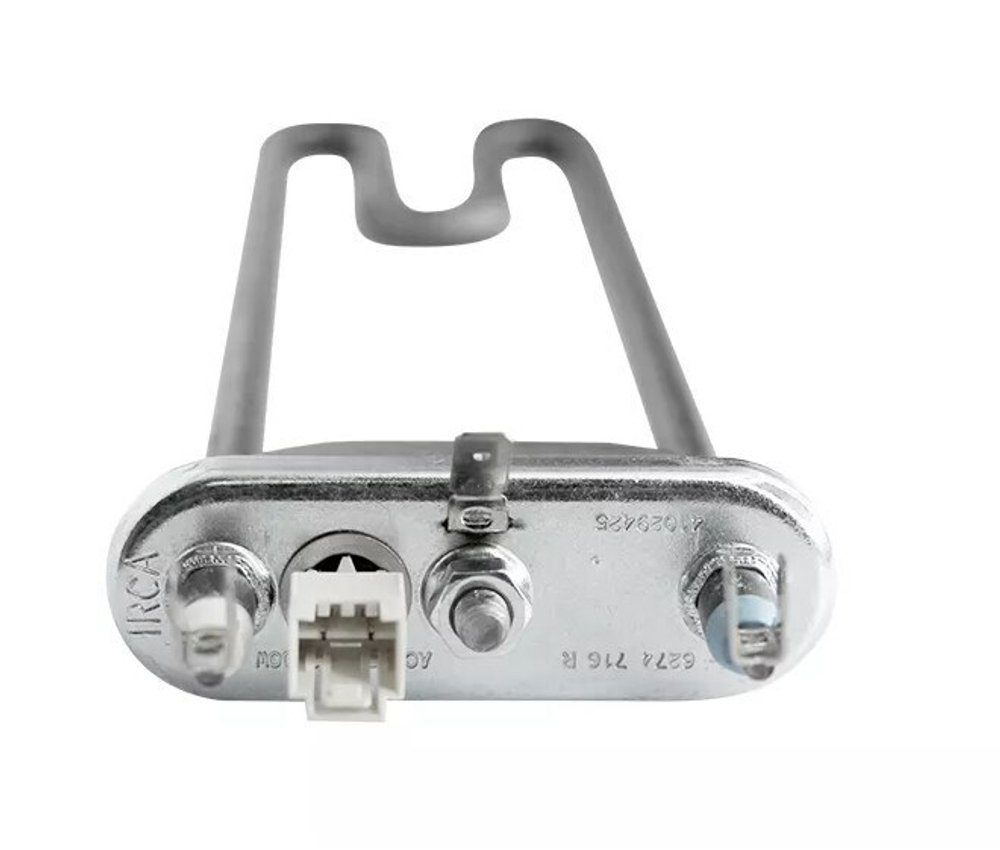 Тэн 1200W, 41029425 прямой с датчиком, с буртиком, CANDY 238x86mm HTR027CY
