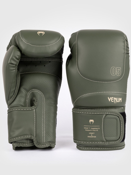 Перчатки боксерские Venum Impact Evo Military Green
