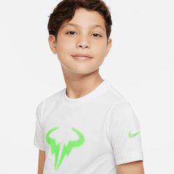 Футболка для мальчика теннисная Nike Rafa Training T-Shirt - белый