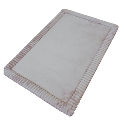 Коврик для ванной комнаты "Мемори страйпс комфорт" (Memory stripes Comfort) 50*80 Beige бежевый