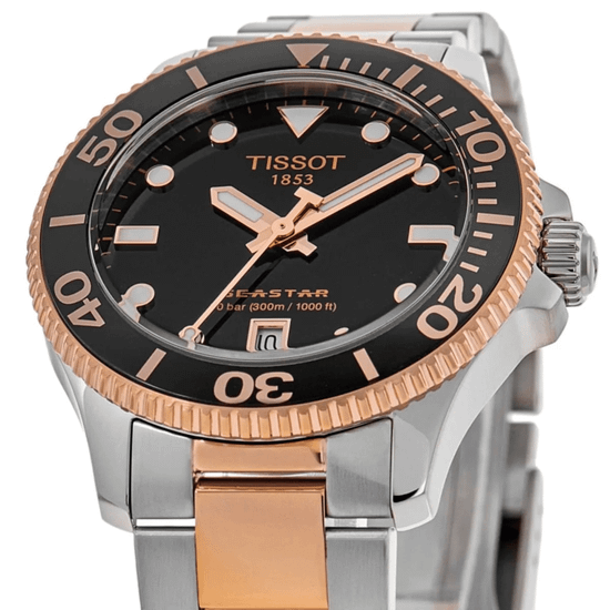 Tissot T120.210.22.051.01KZ женские часы Seastar 1000 36mm