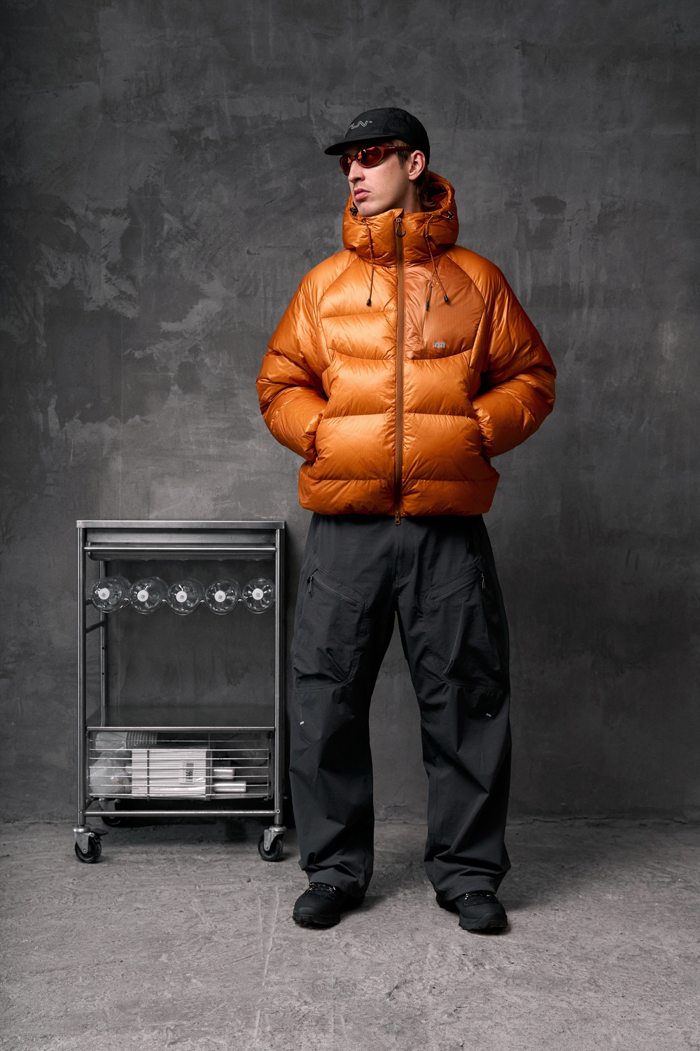 Куртка Nothomme Chasing The Light Down Jacket "Sunrise Orange"