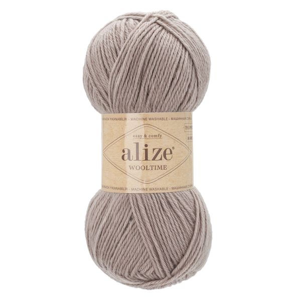 Пряжа Alize (Ализе) Wooltime / уп.5 мот. по 100 г, 200 м, 283 лён