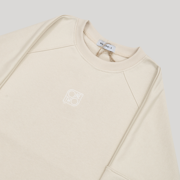 Raglan Sweatshirt LOGO Turtledove